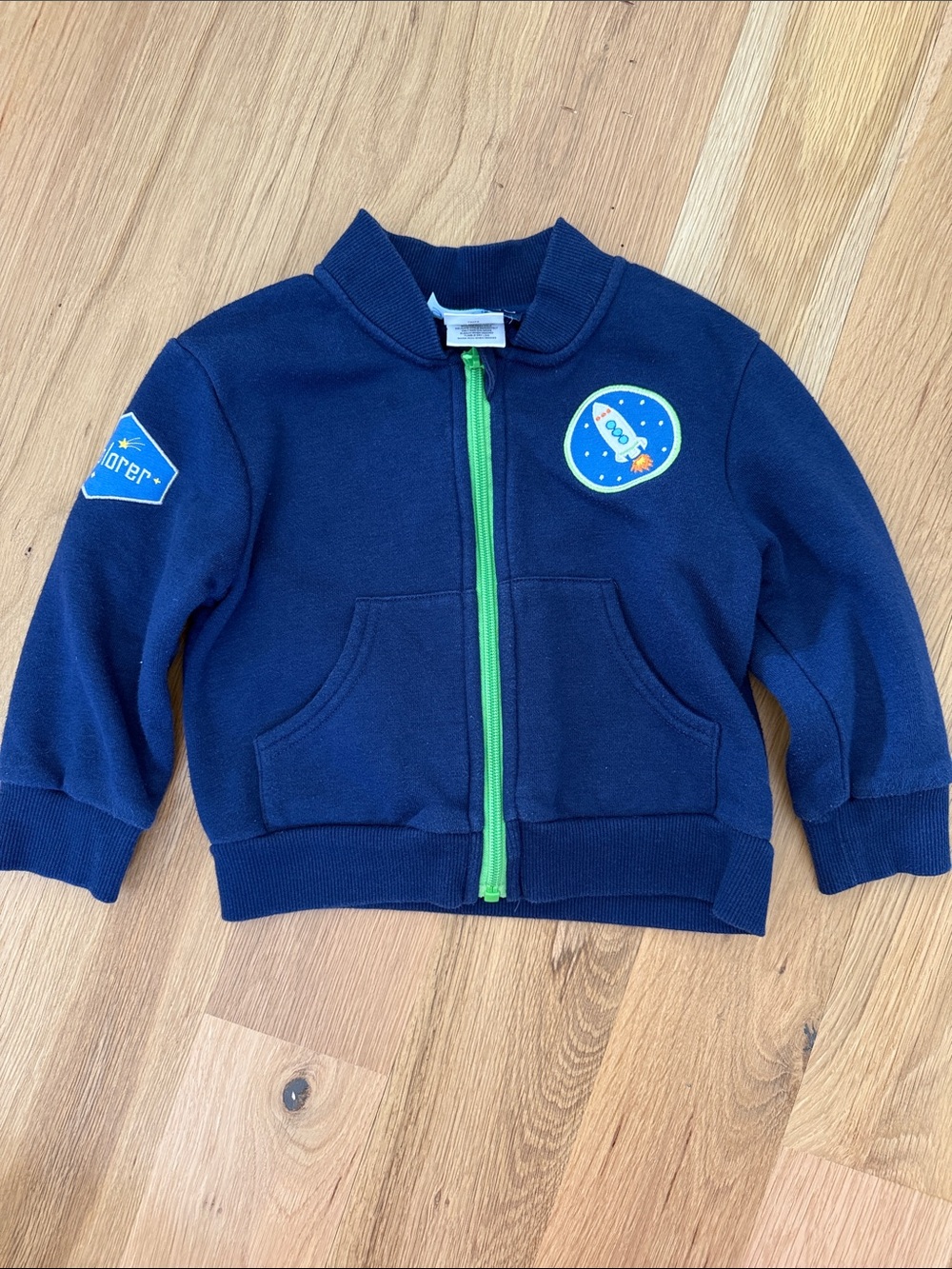 Good Lad Rocket Ship Explorer Zip Up Sweatshirt